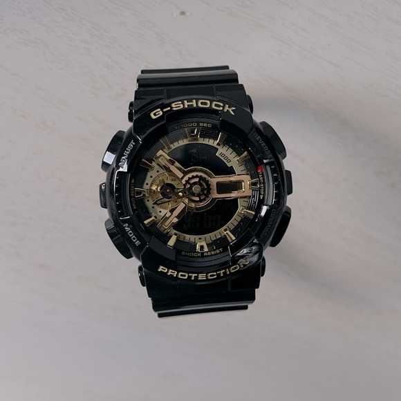 GShock Accessories Gshock Casio Black And Gold Poshmark